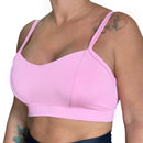 Kit 3 Tops Fitness Feminino Alça Fina Academia