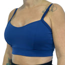 Kit 3 Tops Fitness Feminino Alça Fina Academia