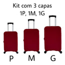 Kit Com 3 Capas De Mala