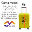 Kit Com 3 Capas De Mala