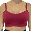 Kit 3 Tops Fitness Feminino Alça Fina Academia